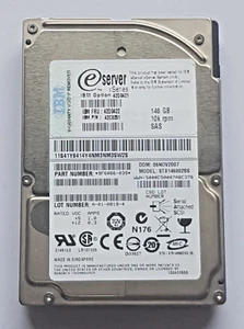 146 GB SAS IBM Xseries 42D0421 ST9146802SS 10K RPM HDD 2.5 " Internal Hard Drive - Picture 1 of 1