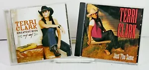 Terri Clark Greatest Hits 1994-2004 Just The Same CDs Folk Country Lot of Two - Picture 1 of 9