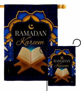Feliz Ramadán Arpillera Jardín Bandera Religiosa Decorativa Regalo Patio Casa Banner - Imagen 1 de 19