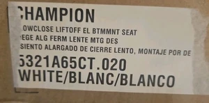 Sedile WC American Standard Champion allungato soft close bianco 5321A65CT.020 - Foto 1 di 1
