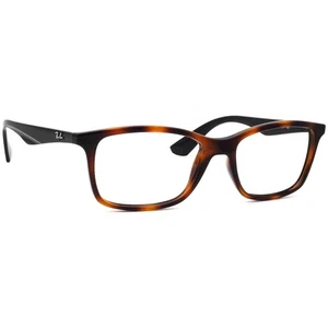 Ray-Ban Brille RB 7047 5847 Polished Havana/Schwarz Eckig Gestell 54[]17 140 - Bild 1 von 6