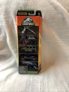 Juego de 5 piezas Matchbox Jurassic World 2025 paquete nuevo - Imagen 1 de 3