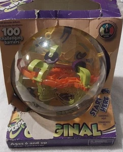 Perplexus Original Maze Craze Ball Brain Teaser New Old Stock CIB Damaged Box - Picture 1 of 6