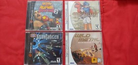 Dreamcast Lot 2 of 2. 4 games CIB. Ready 2 Rumble Timestalkers Starlancer TESTED