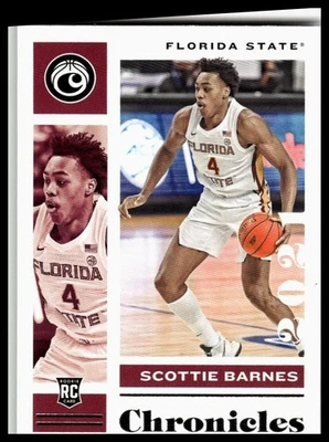 2021 Panini Chronicles Draft Picks #7 Scottie Barnes - Image 1 of 2