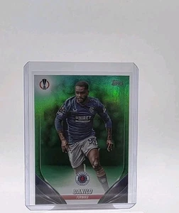 2023-24 Topps UEFA Club Competitions Green Foil #34 Danilo 01/99 RANGERS FC - Picture 1 of 2