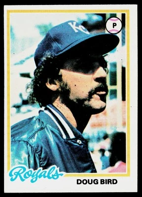 1978 Topps #183 Doug Bird- ExMt+ - Image 1 of 2