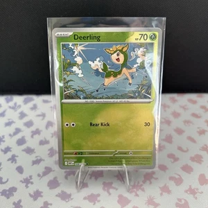 Juego de Cartas Coleccionables Pokémon - Deerling Poke Ball Holograma Inverso 006/086 - Llamarada Blanca - Casi Nuevo - Imagen 1 de 3