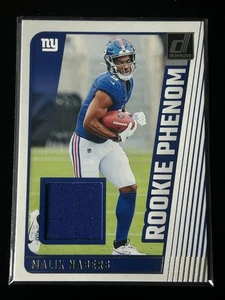 2024 Panini Donruss - Rookie Phenom Jerseys Malik Nabers #RPJ-MNA Patch - Picture 1 of 2