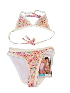 Girls Nordstrom Snapper Rock Two Piece Swim Set UPF 50 Confetti Size 6 - Picture 1 of 6