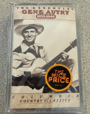 New Sealed Cassette GENE AUTRY: The Essential Gene Autry 1933-1946 Cassette Tape - Image 1 of 2