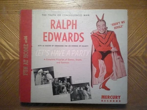 MERCURY 10" 78 RPM 4 RECORD SET/RALPH EDWARDS/LET'S HAVE A PARTY/TRUTH CONSEQUEN - Picture 1 of 8