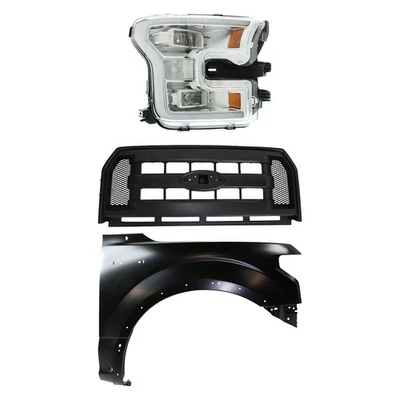 Faro Luz de conducción Faro pasajero lado derecho para camión F150 mano Foto 1 de 4