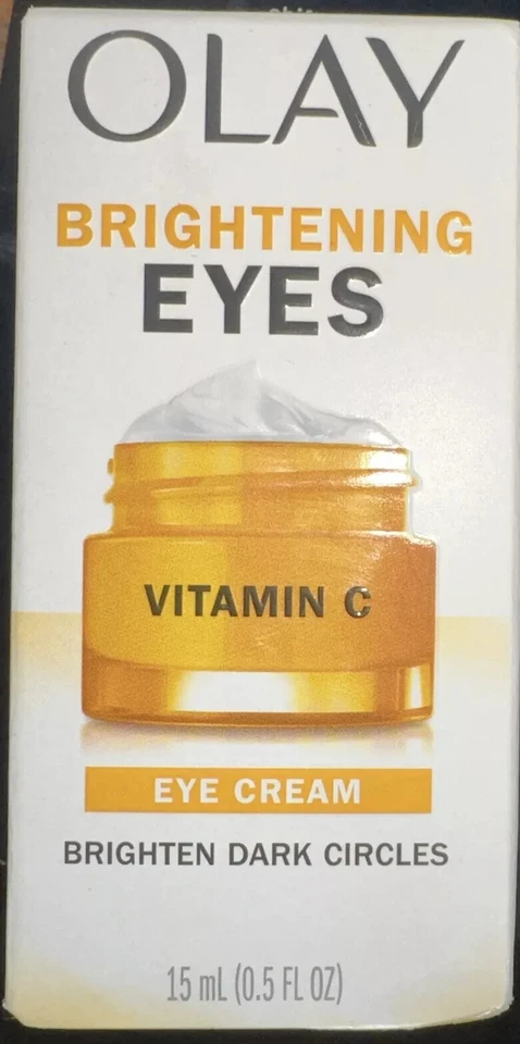 Крем для глаз Olay Vitamin C + Peptide 24 без запаха 0,5 унции осветляющий - Изображение 1 из 1