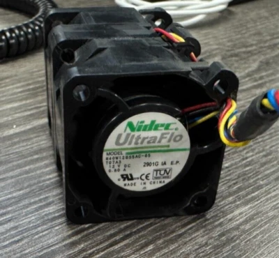 Nidec UltraFlo R40W12BS5AC-65 FAN-0086L4 4-Pin 12V - Image 1 of 4