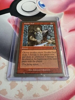 Magic the Gathering MTG Double Deal (42) Unglued   LP - Image 1 of 2