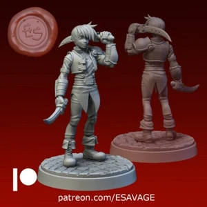 Joshua Sci-Fi Miniature Dungeons and Dragons Tabletop Pathfinder RPGs RolePlay - Picture 1 of 1