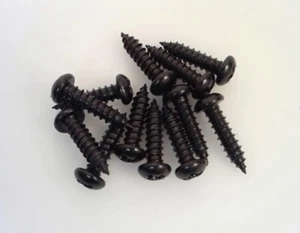 True Custom Shop® Black P-90 Dog-Ear Pickup Screws for Gibson USA Les Paul - Picture 1 of 2