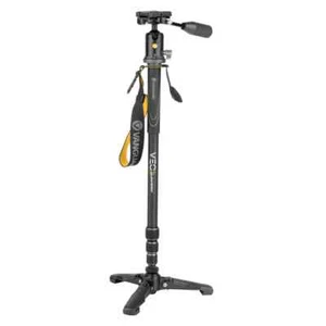 Vanguard VEO 2S AM-234TBP50T ALUMINIUM MONOPOD WITH TRI-FEET AND BALL/PAN - New - Picture 1 of 7