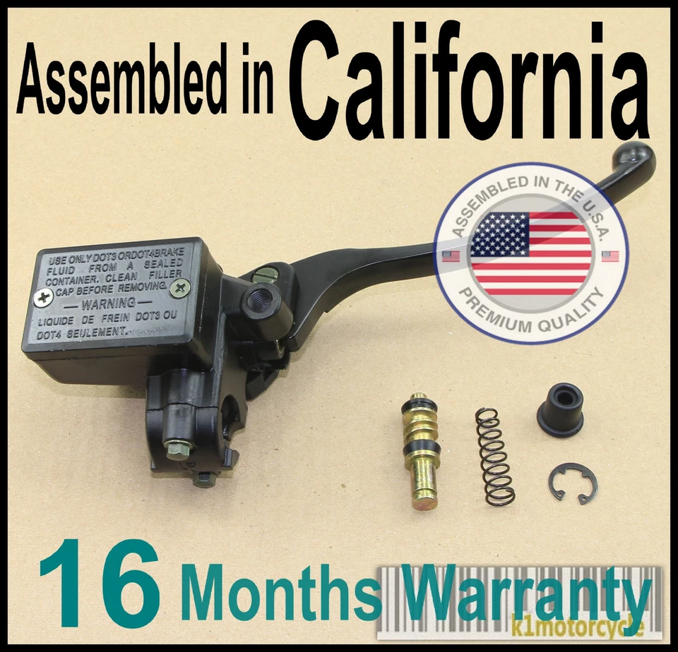 Brake Master Cylinder for Yamaha XT 250 350 500 550 600 750 TT250 TT350 TT600 - Image 1 of 4