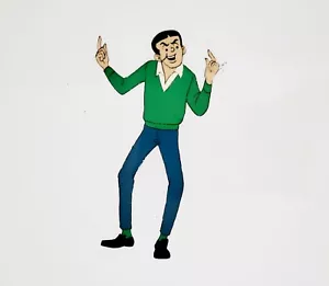 The Archie Show Archies 1968 Filmation Reggie Production Animation Cel Rare - Picture 1 of 2
