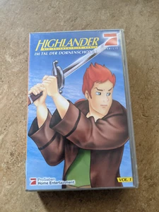 Highlander-Die Zeichentrickserie Vol.1 VHS Kassette Pro 7 90er Cartoon Vampy - Bild 1 von 4