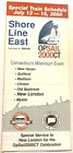 SHORE LINE EAST SPECIAL OP-SAIL 2000 TIMETABLE (to Mystic, CT) JULY 12-15, 2000