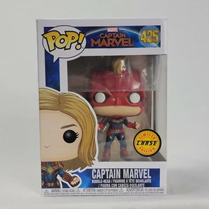 Funko Pop! Marvel Captain Marvel (Masked) #425 Chase Vinyl Figure * Box Damage * - Picture 1 of 9