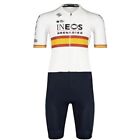 Ineos Cycling Bodysuit Short Sleeve Cycling Jumpsuit Cycling Jersey Triathlon