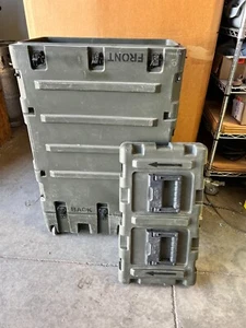 SKB 4U 24 Inch Deep Roto Static Shock Rack | 40.25x24.50x14.25 | 3RS-4U24-25B - Picture 1 of 7