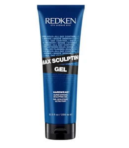 Redken Max Sculpting Gel, High Shine, Long-Lasting Hold, 8 oz / 250ml, No Flakes - Picture 1 of 6