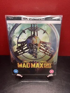 Mad Max Fury Road Steelbook (4K UHD+Blu-ray+Sleeve) Factory Sealed **MINT** - Picture 1 of 10