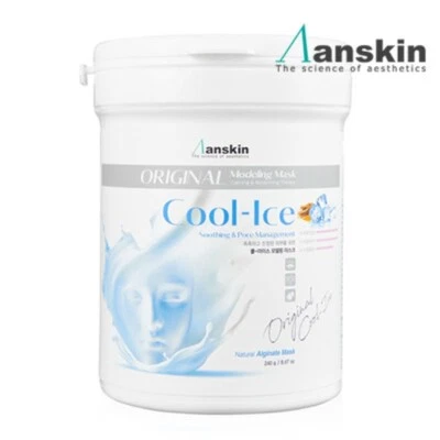 ANSKIN Original Modeling Mask 240g Cool-Ice Jelly Rubber Mask Korean Skin Care - Image 1 of 4