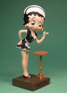 BETTY BOOP MAID SEXY FIGURINE PINUP COMIC FIGUR AUFSTELLFIGUR 1 NEU OVP ***** - Bild 1 von 6