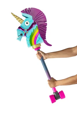Fortnite Rainbow Smash Einhorn 1:1 Replika Rollenspiel Fasching Kostüm McFarlane - Bild 1 von 4