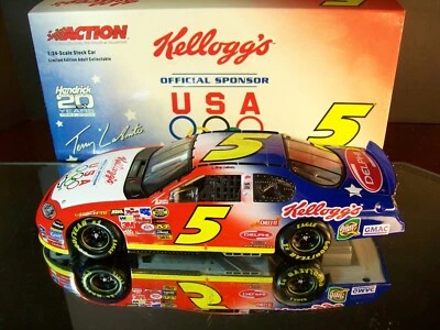 Terry Labonte #5 Kellogg's USA Olympics 2004 Chevrolet Monte Carlo 3,048 Made - Image 1 of 4