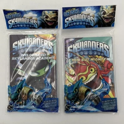 Skylanders Micro Comic Fun Packs / Lote de 2 / Nuevo en paquete Foto 1 de 3