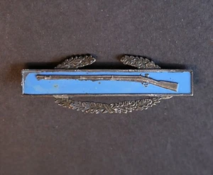 Vintage COMBAT INFANTRY BADGE, WW II, Sterling Silver, US Army, Original - Picture 1 of 6