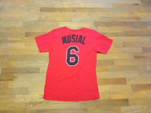 St Louis Cardinals Stan Musial Size Medium Majestic Jersey Shirt Cover
