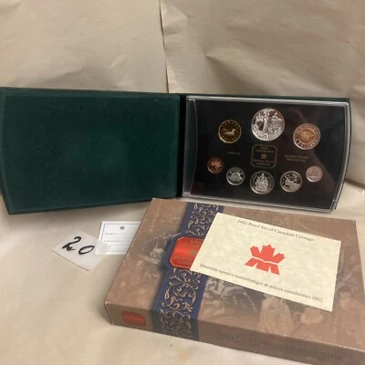 2002 PROOF SET OF CANADIAN COINAGE A REGAL CURTSEY FOR THE QUEEN - Image 1 of 4