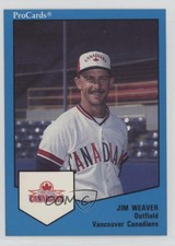 1989 ProCards Triple A Jim Weaver #583