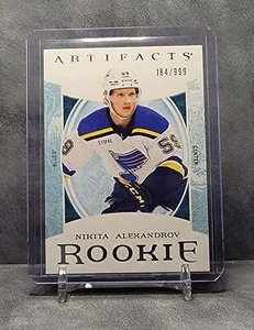 Nikita Alexandrov 2022-23 Artefactos Novato /999 #226 St. Louis Blues RC SP - Imagen 1 de 2