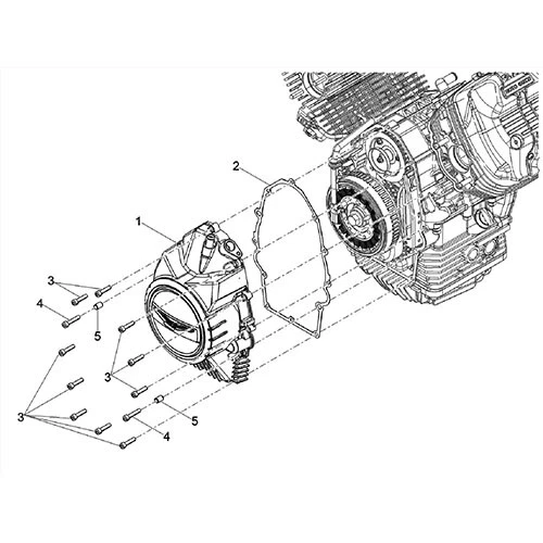 MOTO GUZZI V9 850 BOBBER ROAMER 2016-2022 Motor Completo Inoxidable Allen Tornillos Kit  Foto 1 de 1