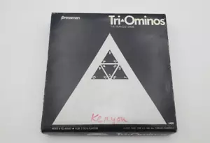 Vintage 1968 TRI-OMINOS The Triangle Game Pressman 4420 Complete - Picture 1 of 7