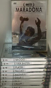 DVD I miti del calcio serie COMPL. 1/10 ITA nuovo ed. Gazzetta Sport B26 - Foto 1 di 1