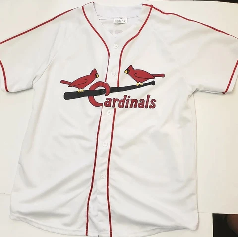 St. Louis Cardinals SGA #6 Stan The Man Musial White Jersey Size XL Promotion Cover