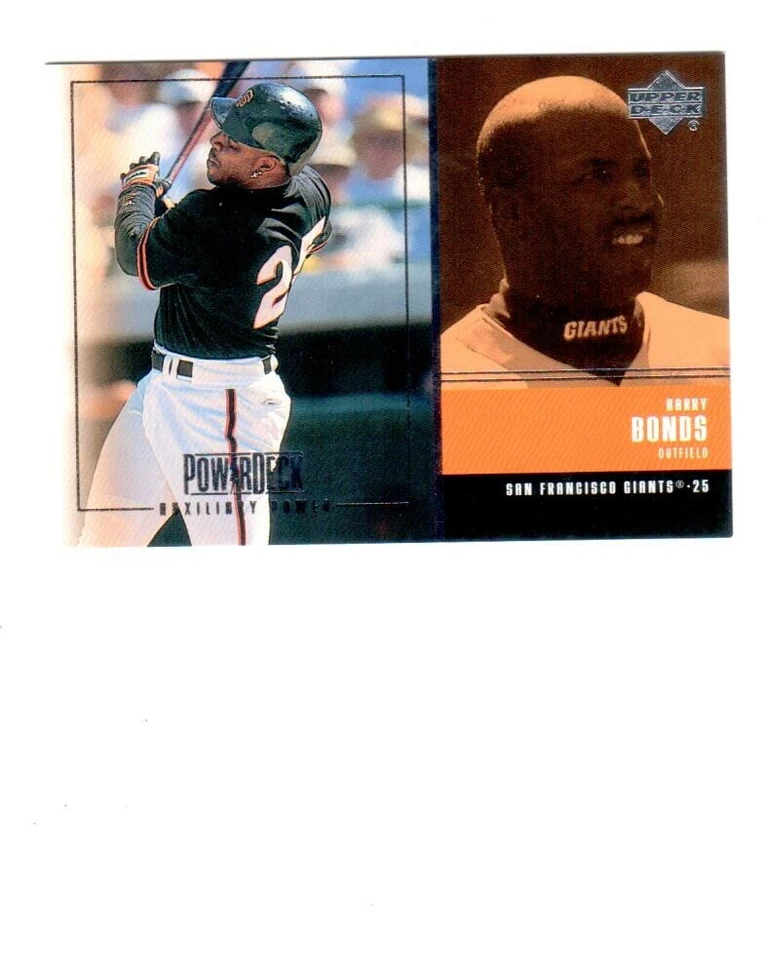 1999 Upper Deck PowerDeck Auxiliary Power #AUX19 Barry Bonds - Image 1 of 1