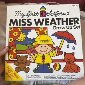 My First Colorforms Miss Weather Set - Picture 1 of 4