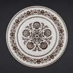 Wood & Sons Wellesley Dinner Plate 9.75 inches Browns Burslem England since 1750 - Picture 1 of 3