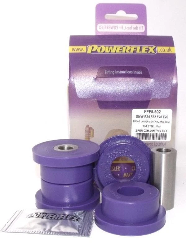 Brazo de control inferior delantero PowerFlex buje de calle para BMW Serie 5 7 E34 E32 Foto 1 de 1